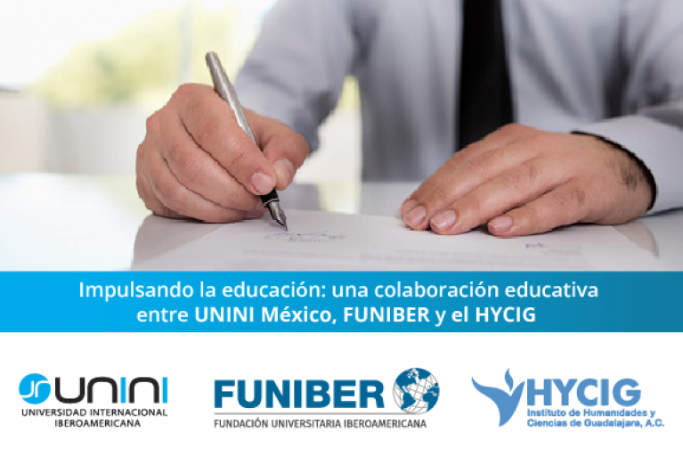 UNINI México, FUNIBER y el Instituto de Humanidades y Ciencias de Guadalajara firman un convenio de colaboración educativa